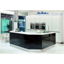 Gabinete de cocina negro UV Panit